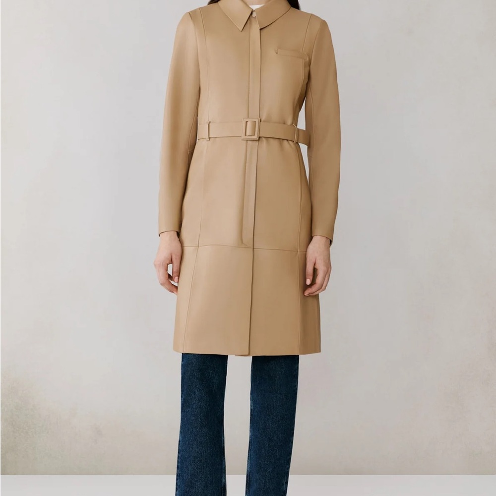 Soia & Kyo Tan Trench Coat